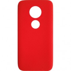 Capa para Motorola Moto Z4 Play - Emborrachada Padrão Vermelha